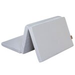 Matelas de voyage pliant pour bébé roba - sac de transport inclus - 60x120 cm - gris argenté Matelas de voyage pliant pour bébé roba - sac de transport inclus - 60x120 cm - gris argenté