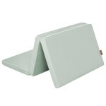 Matelas de voyage pliant pour b�b� roba - sac de transport inclus - 60x120 cm - vert givr�