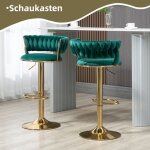 Matriaux respectueux de lenvironnement durable vieux sku: w1880109438? velvet 360  pivotant tabouret ...