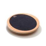 Mat�riel de yoga - nature & d�couvertes : planche d?�quilibre en bois bleu fonc� - bleu fonc�