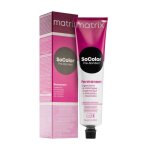 Matrix socolor 1a noir bleu 90ml - coloration permanente