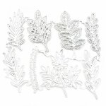 Matrices de dcoupe en mtal jolies feuilles pochoir dcoup timbres artisanaux de scrapbooking bricolage ...