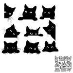 Matrices de d�coupe scrapbooking cutting dies forme ensemble de chat animal diy carte papier bricolage ...