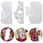 Matrices de dcoupe scrapbooking - keeper - dentelle papillon fleur