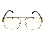 Matt lunettes vue homme & femme pilote rectangle aviateur pilote luxury doré or noir métal transparent ... Matt lunettes vue homme & femme pilote rectangle aviateur pilote luxury doré or noir métal transparent ...