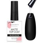 Matte top coat vernis semi permanent vernis � ongles gel10ml no wipe mat top coat soak - off uv / led ...