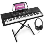 Max kb15 - clavier lectronique 61 touches pour enfant avec micro & batterie longue dure casque audio ...