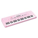 Max kd49 piano lectronique 49 touches - rose synthtiseur enfant deux haut - parleurs intgrs batterie ...