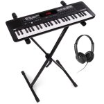 Max rhapsody49 - clavier lectronique 49 touches avec casque audio et stand idal dbutant ? clavier ...