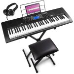 Max rhapsody61 ? clavier Électronique 61 touches pack complet débutant - avec banc stand micro et casque ... Max rhapsody61 ? clavier Électronique 61 touches pack complet débutant - avec banc stand micro et casque ...