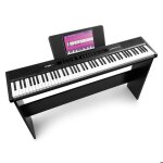 Max rhapsodydp88w ? piano �lectronique 88 touches pour musicien confirm� avec meuble en bois et p�dale ...