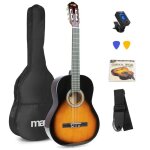 Max soloart pack guitare classique junior 1 / 4 - sunburst cordes en nylon 4  6 ans sac de transport ...