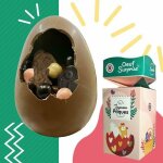 Maxi oeuf garni chocolat lait de p�ques