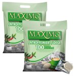 Maximo décaféiné 2x100 dosettes de café compatibles senseo® emballage individuel pour une meilleure conservati ... Maximo décaféiné 2x100 dosettes de café compatibles senseo® emballage individuel pour une meilleure conservati ...