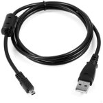 Maxllto  usb dc chargeur data sync cble pour nikon coolpix s70 s3600 camera