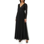 Maya deluxe - azbr1803 - vst - femme maxi soiree manches longues robe ceremonie mariage bal de promo ...