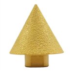 Mches chanfrein diamant m14 dia 50 mm pour fraisage de carrelage scie cloche marbre et bton pzcc
