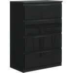 Meble masztalerz commode à 4 tiroirs idéale pour salon chambre denfant chambre dado et bureau. noir brillant. ... Meble masztalerz commode à 4 tiroirs idéale pour salon chambre denfant chambre dado et bureau. noir brillant. ...