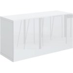 Meble masztalerz meuble tv blanc haute brillance 100 cm meuble tele meuble tv suspendu meubles de salon ... Meble masztalerz meuble tv blanc haute brillance 100 cm meuble tele meuble tv suspendu meubles de salon ...