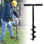Mche jardin tarire tarire manuelle de jardintarire hlicodale avec poignepour faire trou planter ...