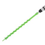 M�che tari�re pour perceuse ? 20 mm - vevor - foret tari�re de plantation 60 x 790 mm - outil robuste ...