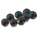 Mdecine - ball 3kg - 8kg - poigne de mdecine - ball - 5 kg - jaune