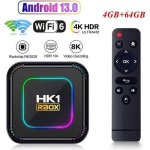 Media streamer - box multimedia boitier iptvandroid 13 tv box quadcore 4go + 64gosupport 8k ultimate ...