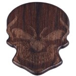 Médiator de guitare en bois massif motif tête de mort accessoire pour instrument de musique halloween ... Médiator de guitare en bois massif motif tête de mort accessoire pour instrument de musique halloween ...