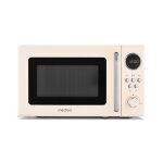 Micro - ondes retro - medion md15000 - 20l - 800w - 8 programmes - blanc cass