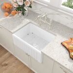 Meje vier de cuisine farmhouse en cramique 605 x 455cm - vier timbre - petit vier  tablier avec ...