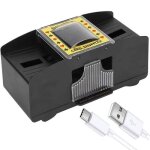 M�langeur automatique de cartes - folaya - usb ou 4 piles aa - pour poker - usage int�rieur - 2 joueurs ...
