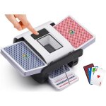 M�langeur de cartes automatique m�langeur de carte pour 1 � 2 ponts mode auto et manuel rechargeable ...