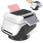 M�langeur de cartes automatique 2 en 1 m�langeur de cartes �lectrique rotatif � 360� faible bruit pour ...