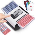 Melangeur de carte lectronique - mlangeur de cartes - 2000ma rechargeable faible bruit queue rglable ...