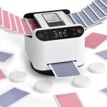 M�langeur et distributeur de cartes oblitzon 360� pour 12 jeux rechargeable et silencieux
