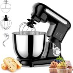 Mlangeur ptrin avec 6 vitesses - 3. 5l 1000w - bol inox silencieux (?70db) - idal pour ptisserie ...