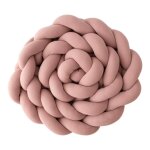 Meliboo coussin dco moelleux tress de lit bebe hauteur 19 cm made in eu dcoratifs premium volutif ...