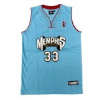 Memphis - maillot basket - ciel - xxl - bleu - sport homme