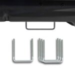 Menabo u - fixation kit u - trier 80mm - pour coffre de toit bote de toit