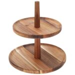 Excellent m�nager double plateau 23 cm acacia ko - 210001360