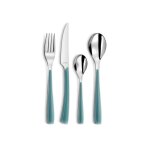 Mnagre 24 pices - amefa - alize - compact turquoise