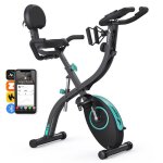 Vélo d?appartement 4 en 1 pliable ? merach - compatible kinomap & zwift - 16 niveaux de résistance magnétique ... Vélo d?appartement 4 en 1 pliable ? merach - compatible kinomap & zwift - 16 niveaux de résistance magnétique ...