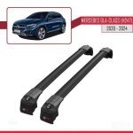 Compatible avec mercedes classe gla 2 (h247) 2020 - 2026 ace - 2 barres de toit railing porte - bagages ...