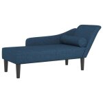 Chaise longue - dec026061 - tissu bleu - confort optimal - structure en bois - dimensions 141x555x665 ... Chaise longue - dec026061 - tissu bleu - confort optimal - structure en bois - dimensions 141x555x665 ...
