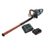 Metabo hs 18 ltx bl 75 taille - haie sans fil 18 v 75 cm brushless + 1x batterie 40 ah + chargeur + chargeur ... Metabo hs 18 ltx bl 75 taille - haie sans fil 18 v 75 cm brushless + 1x batterie 40 ah + chargeur + chargeur ...