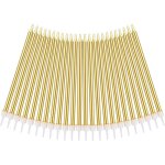 M�tallique bougiegold bougies danniversaire avec supportbougies pour f�te de g�teau de mariage danniversaire ...