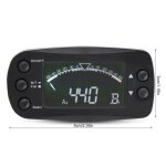 Mtronome accordeur - - tuner numrique lcd  pince - portable - 2 en 1 - 360 degrs yyv
