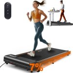Tapis de course walking pad - mettlematic - mettlematic tw1 - inclinaison 7% - 225 cv - 1?6 km / h