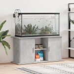 Meuble pour aquarium - support daquarium gris béton 121x41x58 cm bois dingénierie shl61587 Meuble pour aquarium - support daquarium gris béton 121x41x58 cm bois dingénierie shl61587