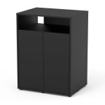Meuble armoire pour terrarium et paludarium smart line 60x45cm - terratlantis noir Meuble armoire pour terrarium et paludarium smart line 60x45cm - terratlantis noir